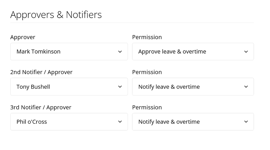 New multi approver settings available from March 2026