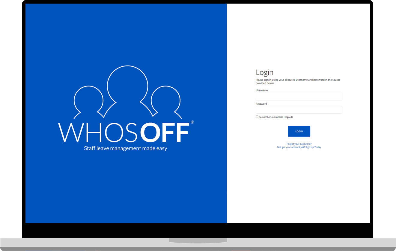 WhosOff new version