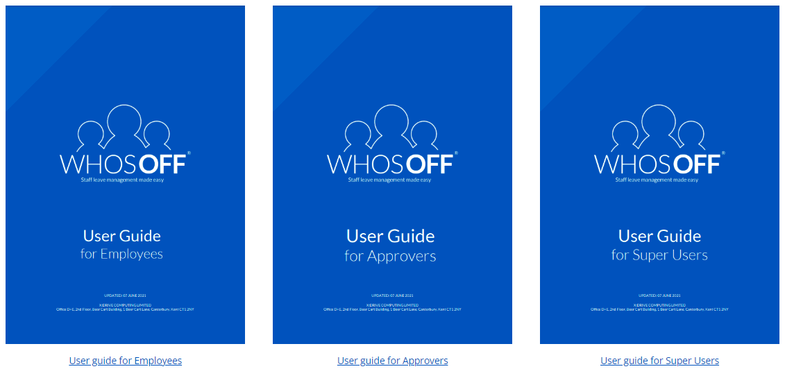 User guides