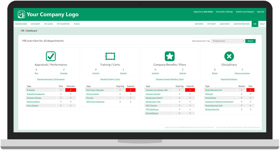Custom branding for your company